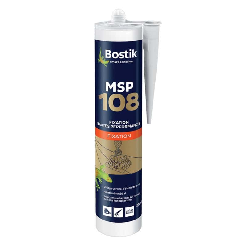 Mastic ms polymer blanc MS 108 BOSTIK