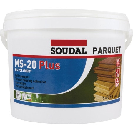 Colle parquet ms20 p plus SOUDAL