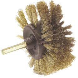 Brosse rotative acier laitonne