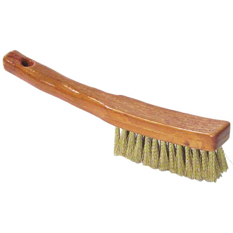Brosse allongée manche pro acier laiton