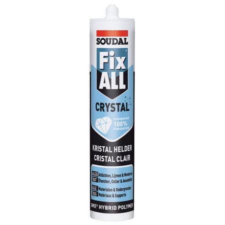 Mastic-colle fix all crystal SOUDAL
