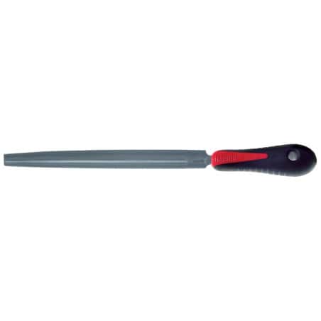 Lime manche bi-matière demi-ronde batarde MOB