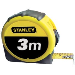 Mètre tape bi-matière STANLEY