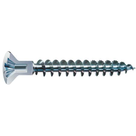 Vis spax® - Ø 4.5 mm - CAP tête fraisée pozidriv percée SPAX