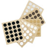 Cache vis adhésif PVC