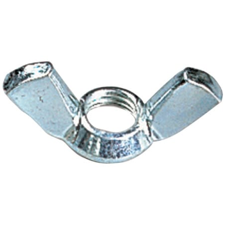 Ecrou  à oreille forme américaine acier zingue blanc GFD