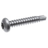 Vis - Ø 6.3 mm - autoperceuse tête cylindrique empreinte torx acier zingue blanc x250