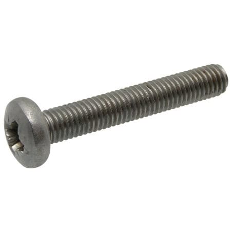 Vis métaux tête cylindrique large empreinte pozidriv inox A2
