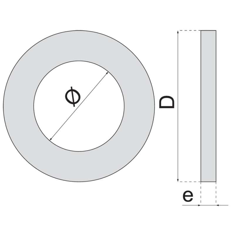 Rondelle plate série  ll