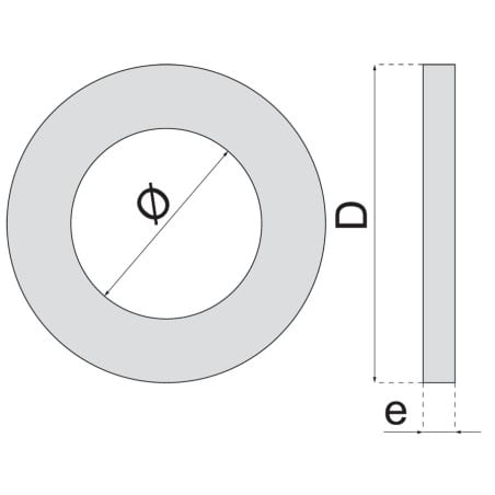 Rondelle plate série  ll