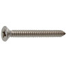 Vis - Ø 4.8 mm - tôle tête fraisée empreinte pozidriv inox A2