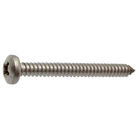 Vis tôle tête cylindrique bombée large empreinte pozidriv inox A2