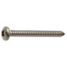 Vis tôle tête cylindrique bombée large empreinte pozidriv inox A2
