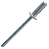 Rivet multi serrage alu/acier tête plate SCELL-IT