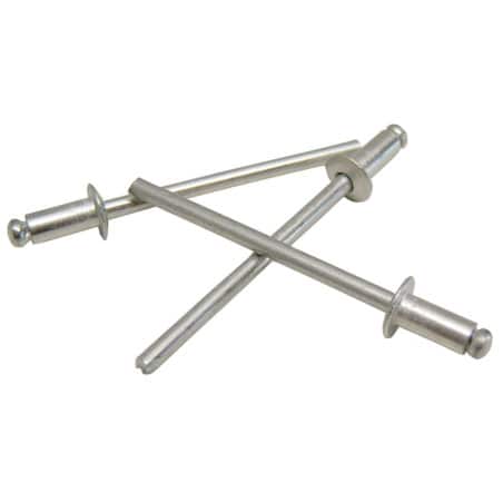 Rivet tout alu tête plate