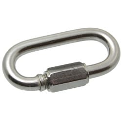 Maillon rapide inox A4