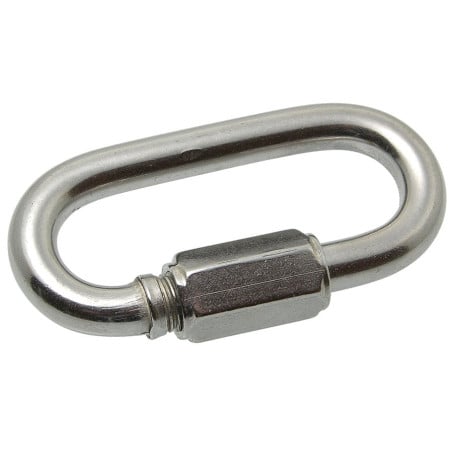 Maillon rapide inox A4