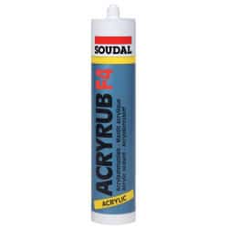 Mastic acrylique acryrub f4 SOUDAL