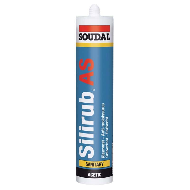 Mastic sanitaire SILIRUB S SOUDAL