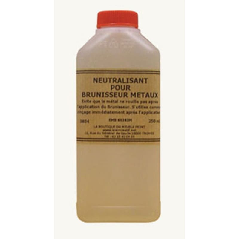 Neutralisant pour brunisseur métaux ferreux