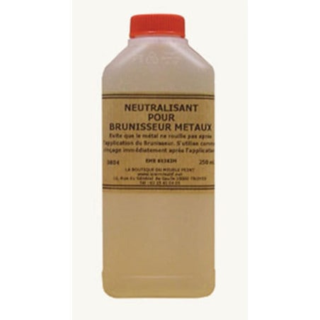 Neutralisant pour brunisseur métaux ferreux