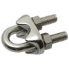 Serre cable à etrier inox A4