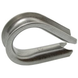 Cosse coeur inox A4