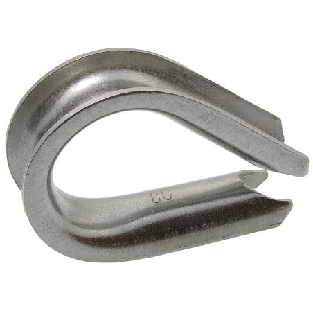 Cosse coeur inox A4