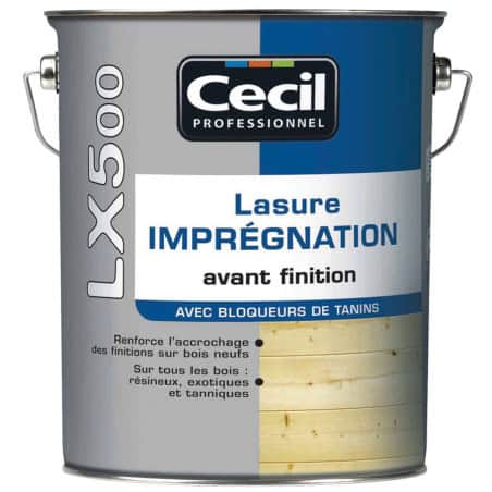 Lasure d'imprégnation LX500 CECIL