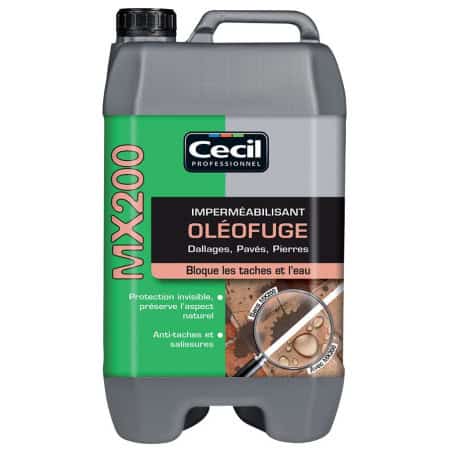 Imperméabilisant oleofuge mx 200 CECIL
