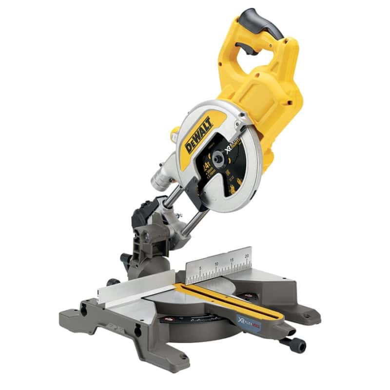 Scie à onglet radiale sans fil 54V DCS777 DEWALT