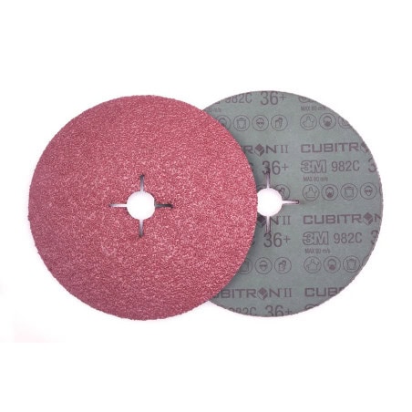 Disque 3M fibre Cubitron 2 acier