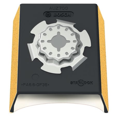 Plateau de ponçage AUZ70G pour scie oscillante BOSCH