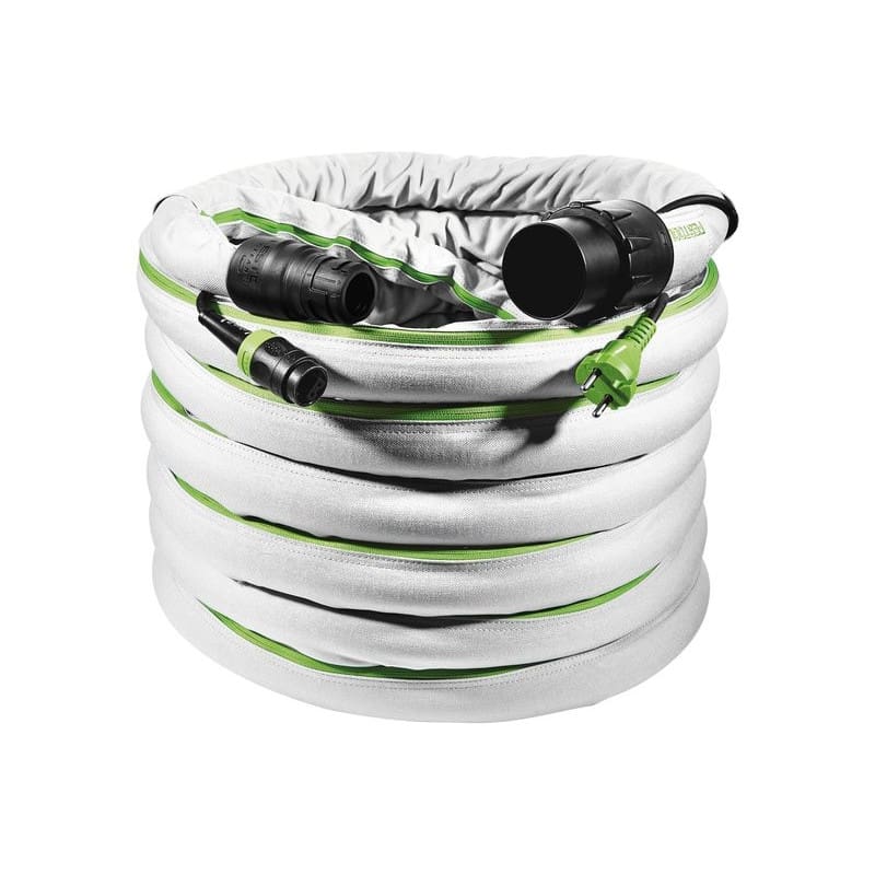 Tuyau d'aspiration plug it D 32/22 antistatique lisse D 32/22x10m-AS-GQ/CT