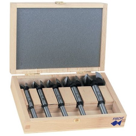Coffret 5 mèches à façonner bois FISCH 03170005K