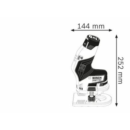 Affleureuse GKF 12V-8 BOSCH