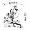 Scie GCM 12 SDE radiale à onglet BOSCH