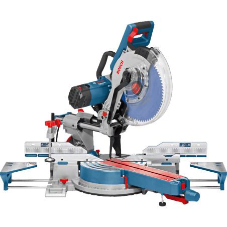 Scie GCM 12 SDE radiale à onglet BOSCH