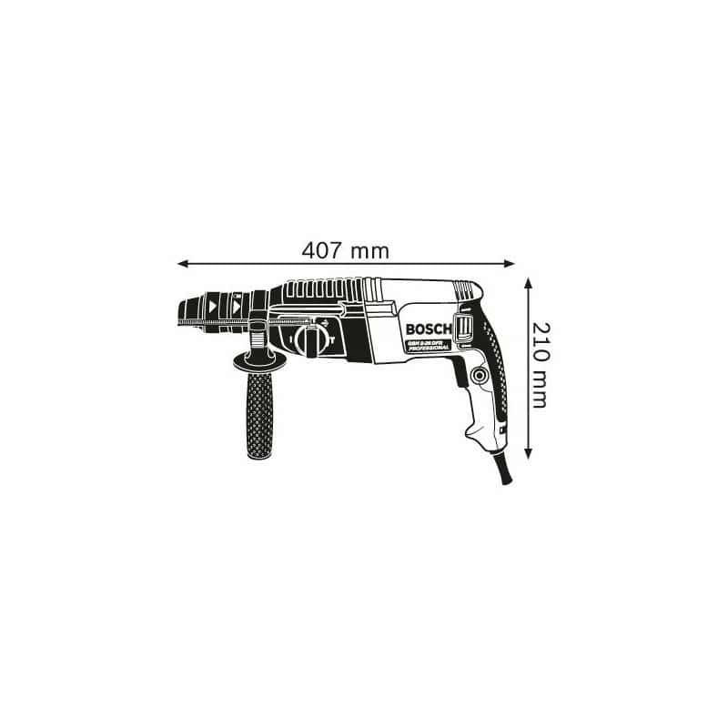 Perforateur SDS PLUS GBH 2-26F BOSCH