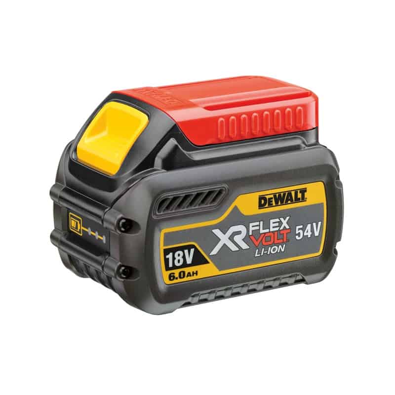 Pack chargeur + 2 batteries 54 V XR FLEXVOLT DEWALT DCB1118T2