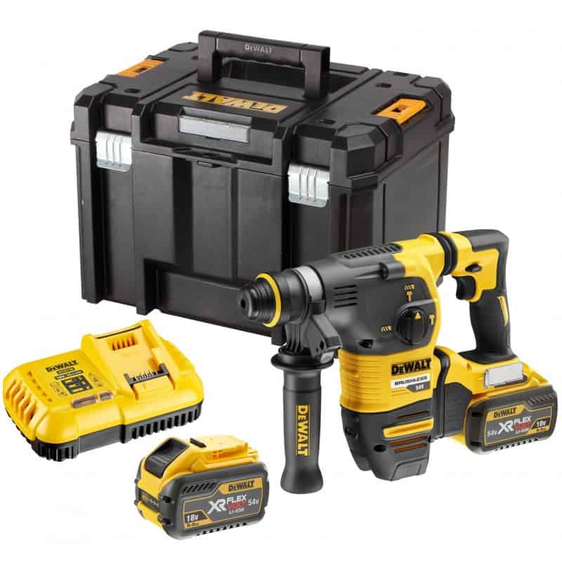 Perforateur SDS-PLUS 54V XR FLEXVOLT DCH333X2 DEWALT
