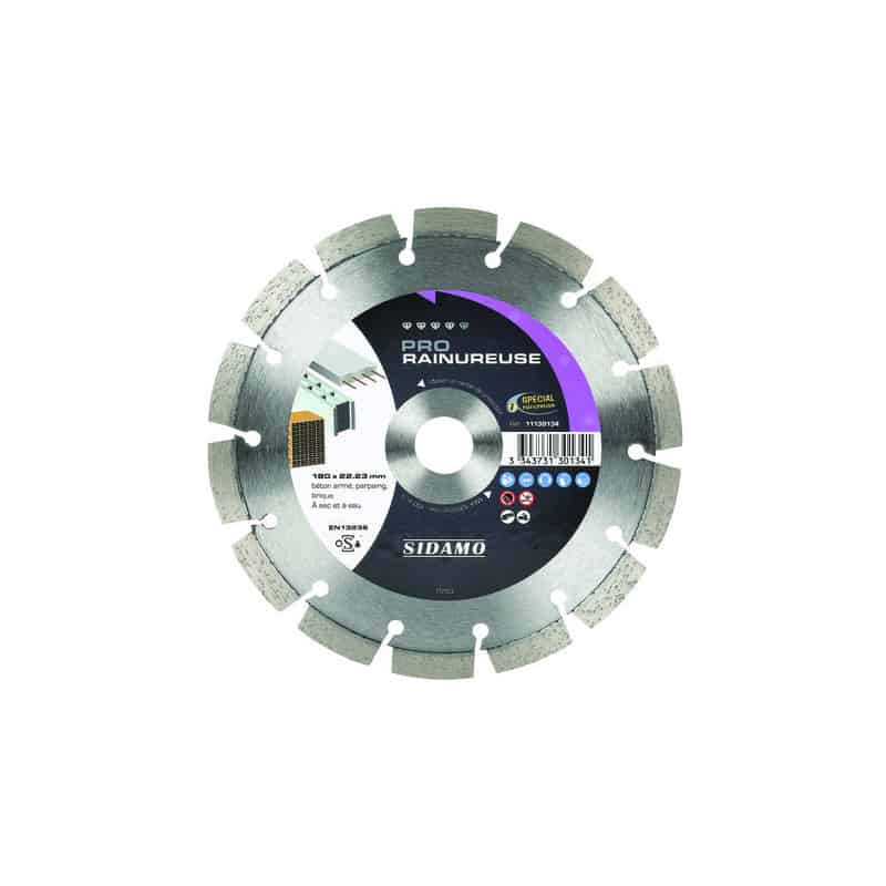 Disque diamant pro rainureuse SIDAMO