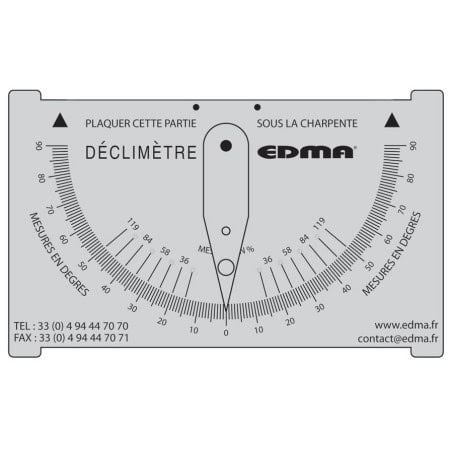 Declimètre EDMA