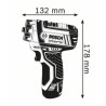 Perceuse visseuse FLEXICLICK GSR 12V-15FC BOSCH 06019F6000