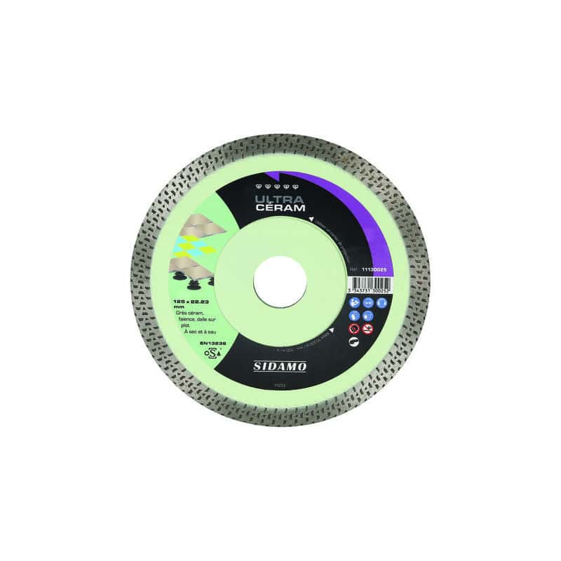 Disque diamant Ultra Céram SIDAMO