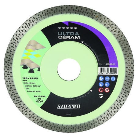 Disque diamant Ultra Céram Ø85 mm SIDAMO 11130136