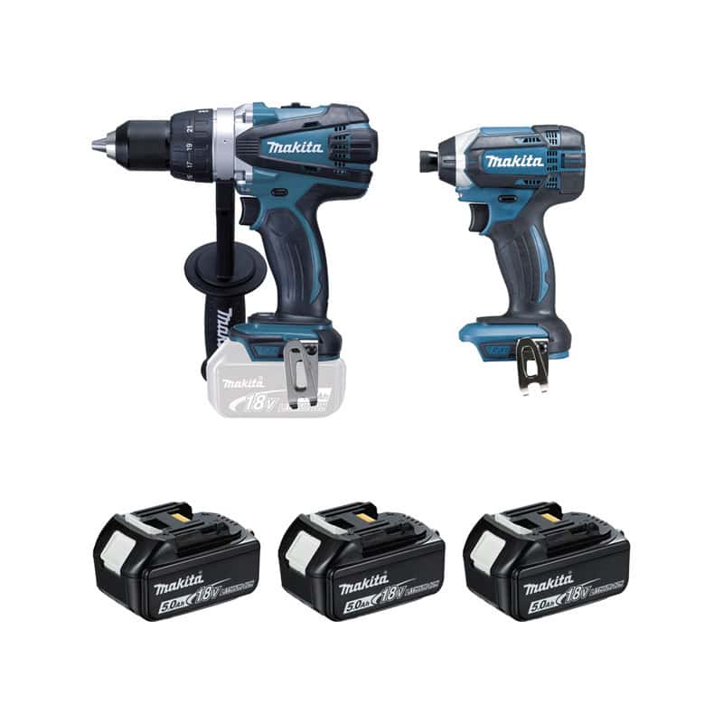 Visseuse + visseuse à choc 18V DLX2015MJX MAKITA