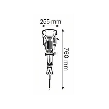 Marteau piqueur GSH 16-28 BOSCH