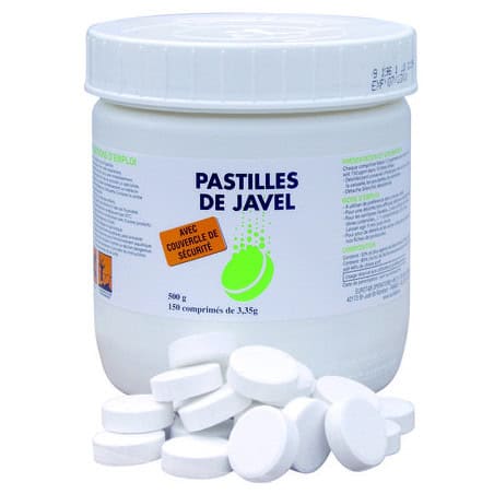 Pastille javel PLUHO 072