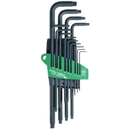 Jeu de 13 cles torx coudees   WIHA
